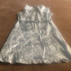 Cider Light Blue Floral Dress